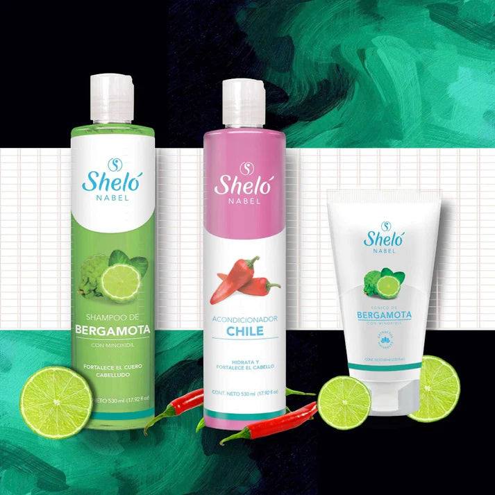 Sheló NABEL Severe Hair Loss Kit (Bergamot Shampoo)