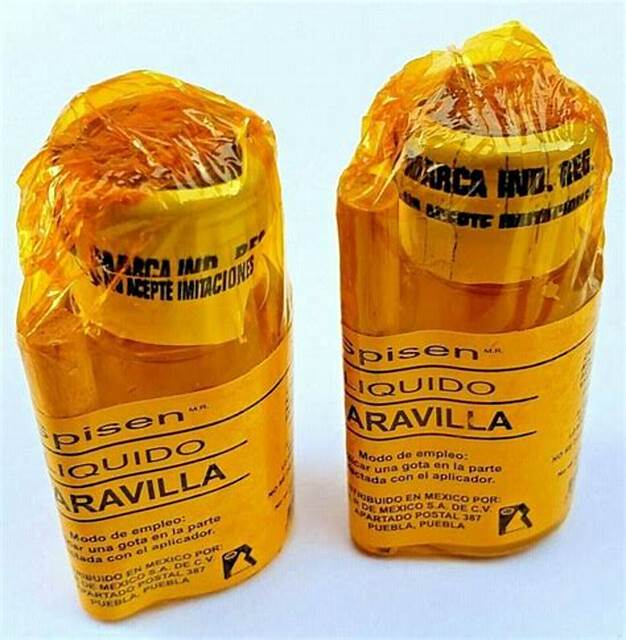 MARAVILLA Liquid Caustic Powder "Calluses Fish Eyes 15ml ( 2 Pack) "Mezquinos"